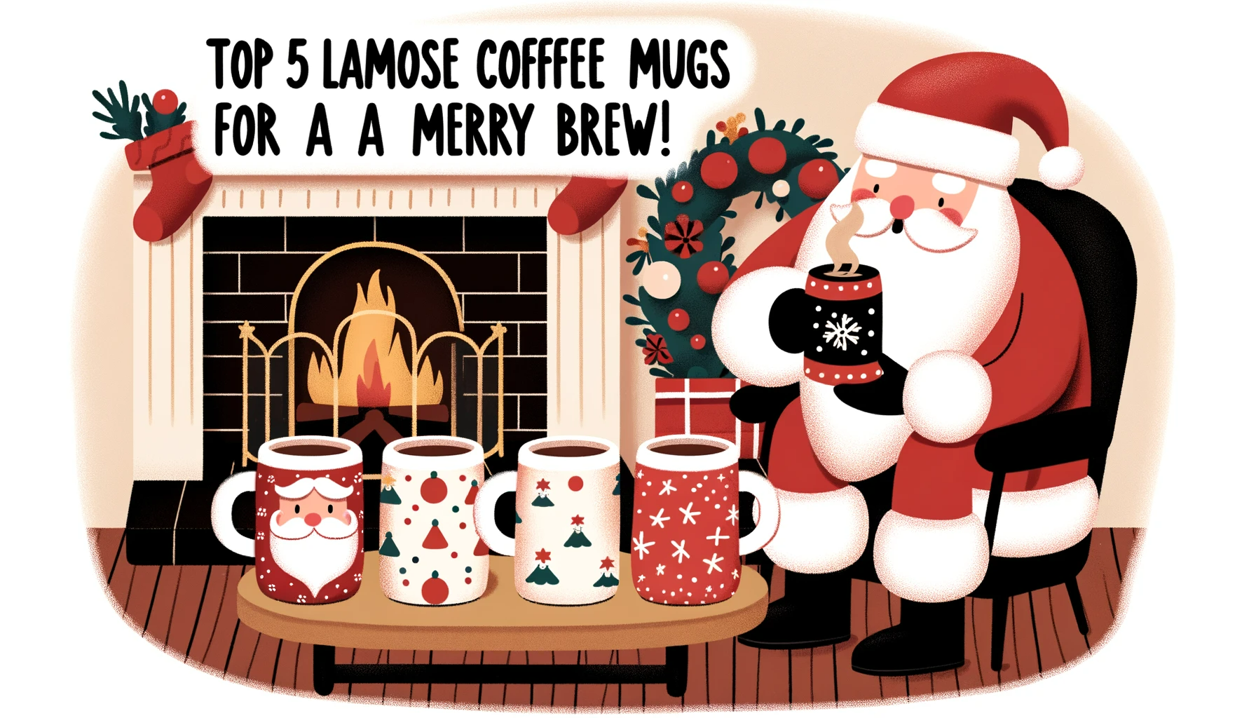 The Ultimate Christmas Brew: Top 5 LAMOSE Coffee Mugs for the Festive Season