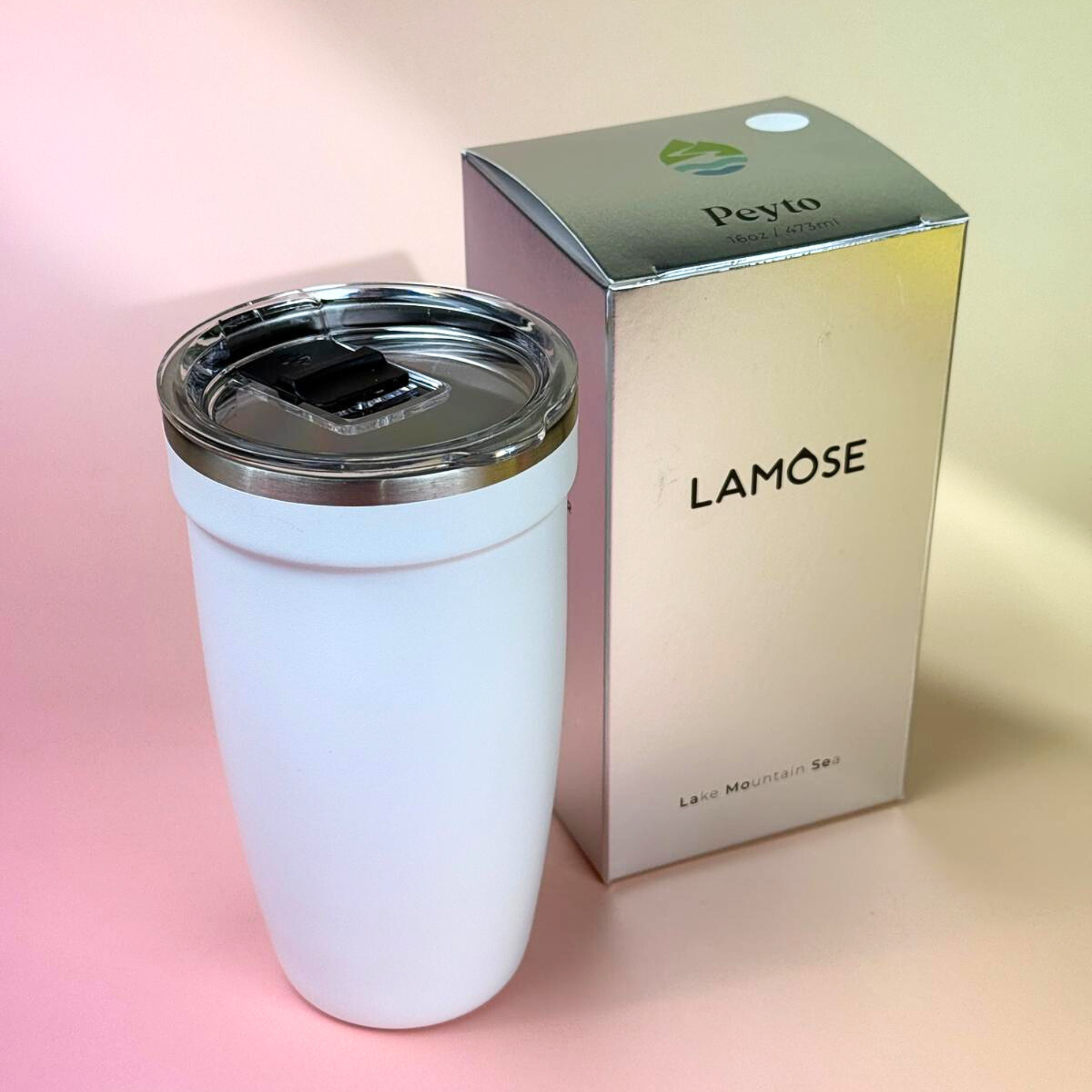 Peyto 16oz | 'The Modernist' Abstract Geometric Art Tumbler