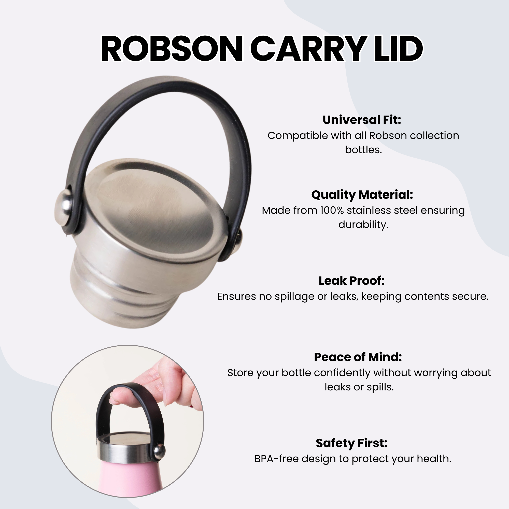 Robson 21 oz Bottle - Geometric Concentric Diamond Grid