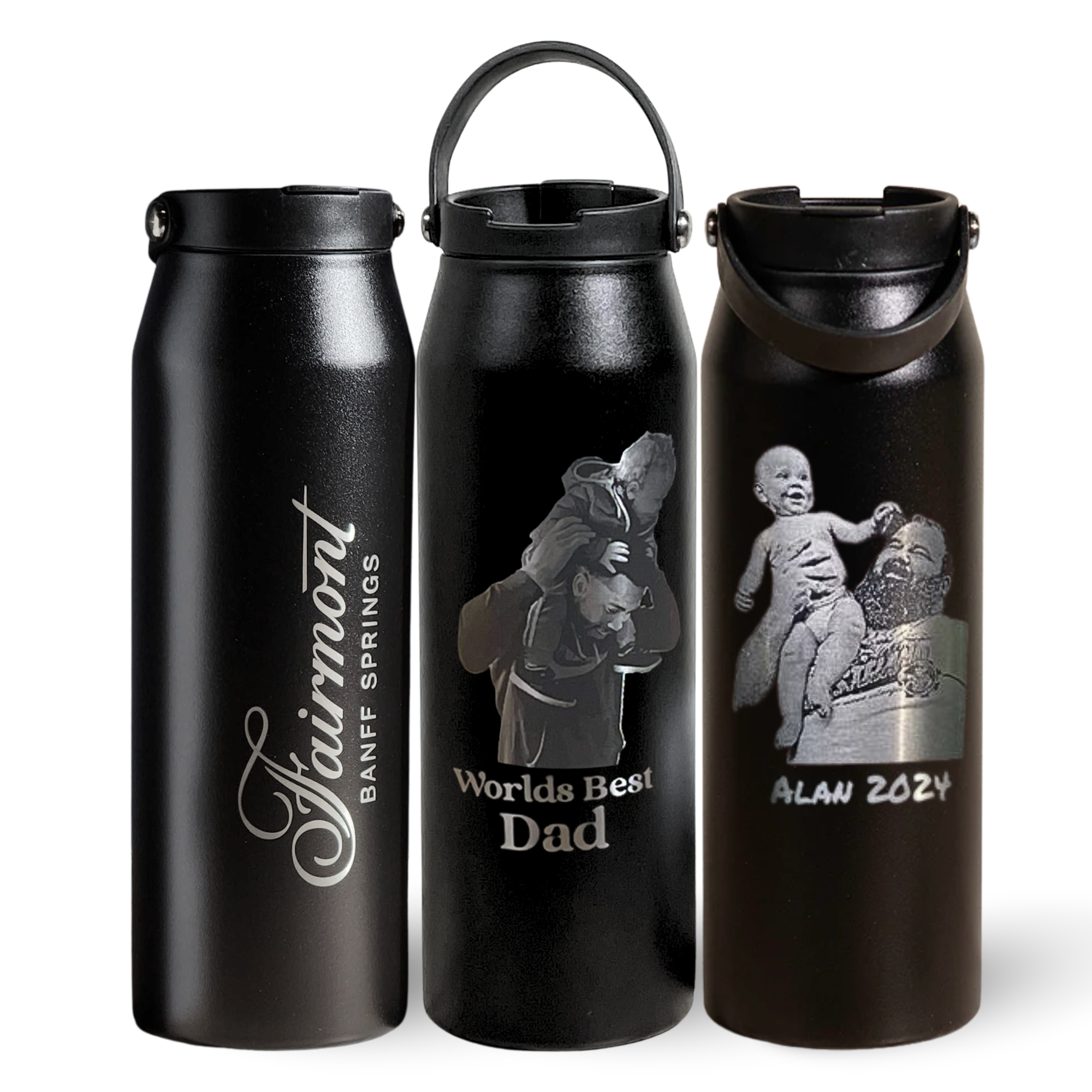 Grouse 34 oz - Midnight Butterfly & Floral Garden Insulated Tumbler