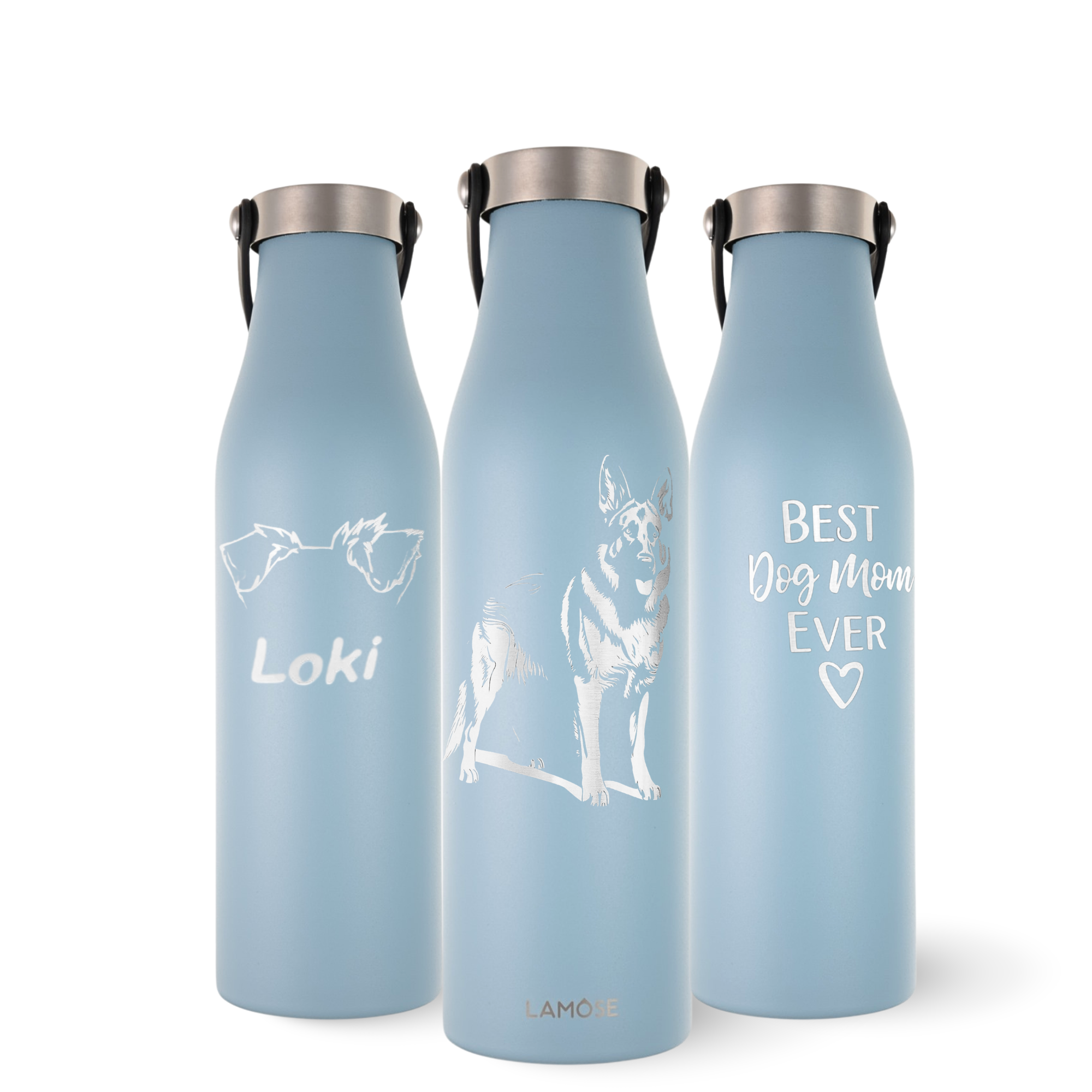 Robson 21 oz Insulated Bottle - Vibrant Red Meadow Floral Edition