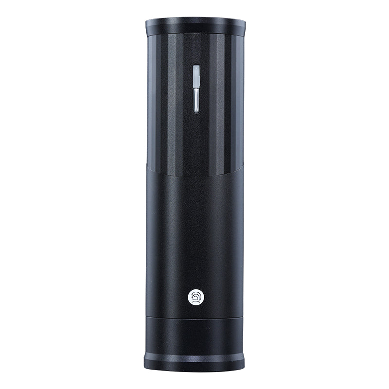 zeroHero RUI Portable Electric Coffee Grinder in sleek black design, featuring an adjustable grind size, precision burr system, and compact body for effortless coffee grinding. #color_black