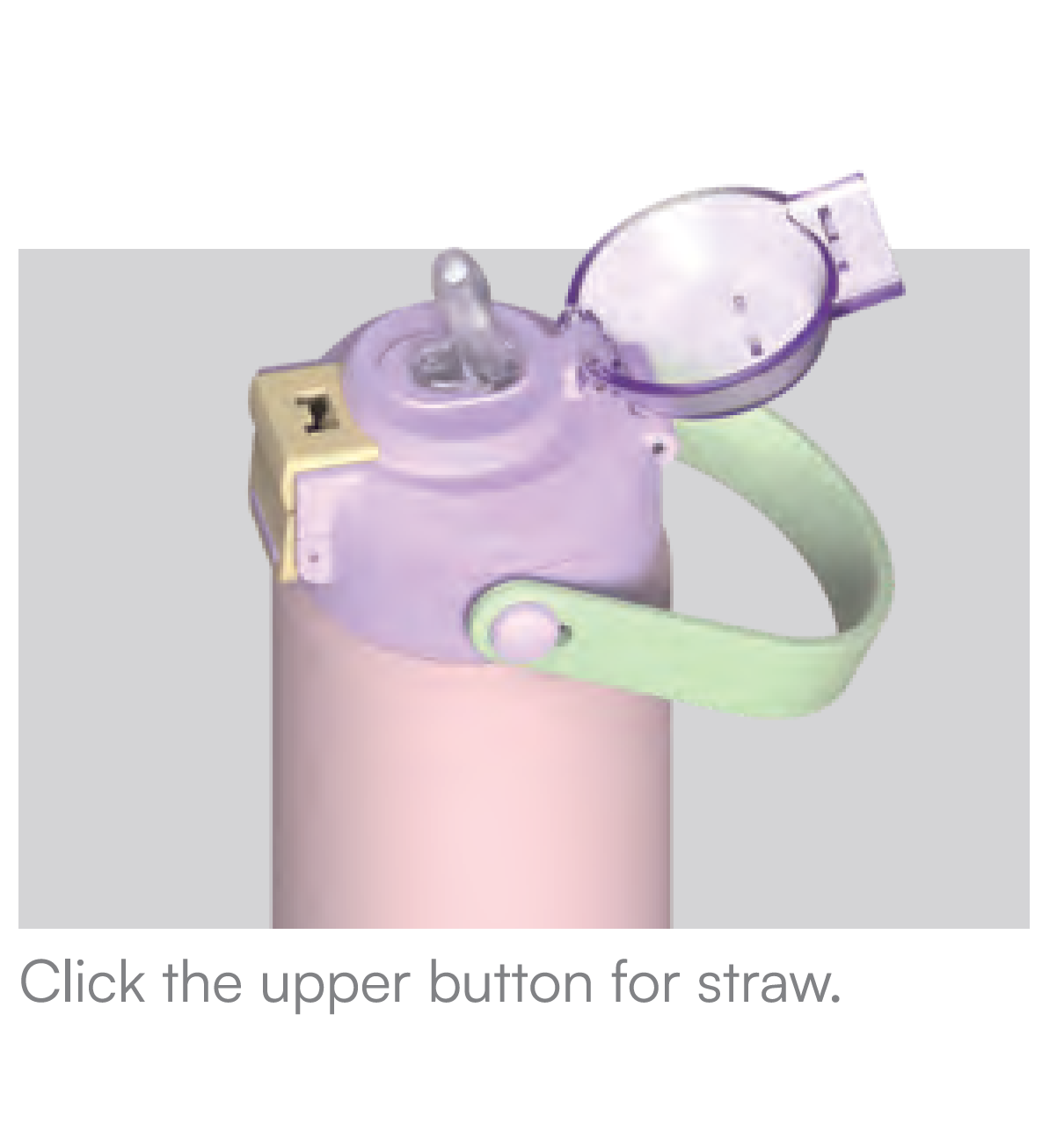 Goose 14oz Kids Bottle - Alphabet Animals & Teal Pattern