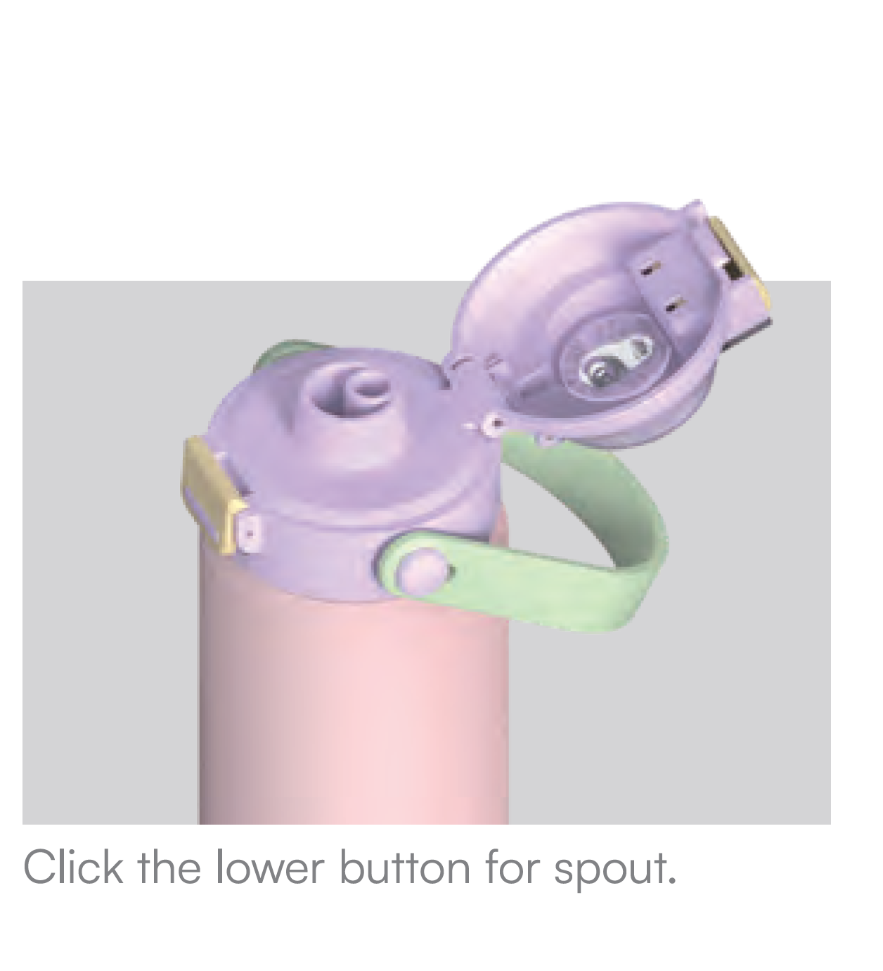 Goose 14 oz - Whimsical Animal Kingdom Kids Water Bottle