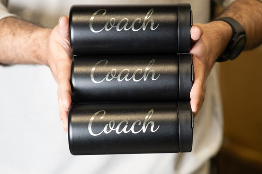 Cheers to Coaches: The Art of Personalized Appreciation with Grouse 12 oz Insulators