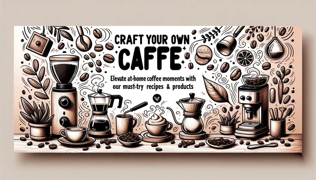 Craft Your Own Café: Elevate At-Home Coffee Moments with Our Must-Try Recipes & Products