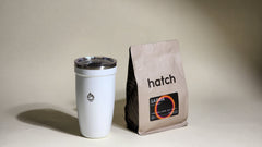 Hatch Coffee - Gamma: A tribute to Northern Italian espresso, balancing vibrant acidity with a chocolatey finish. Crafted from Guatemala and Ethiopia beans, with floral, citrus, caramel, and dark chocolate notes. Ideal for espresso brewing. Explore our core coffee offerings: Supernova, Starlight, Gamma, and Blackout blends.