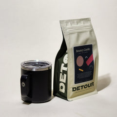 Detour Coffee Roaster Bouncy Castle Espresso - Floral, Citrus, Sparkling Tasting Profile - Espresso Vibrant Coffee Style - Limu, Ethiopia Origin - Heirloom Variety - Washed Process - Various Smallholders Producer - Bright and Buoyant Coffee - Sunshine in a Cup - Learn More on Our Website