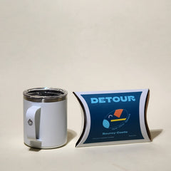 Detour Coffee Roaster Bouncy Castle Instant Coffee - Floral, Citrus, Milk Chocolate Tasting Profile - Making a Great Coffee Just Got Easier! Specialty Instant Coffee - Ethiopia Sidamo Origin - Various Smallholders Producer - Local Landraces Variety - Washed Process - Learn More on Our Website