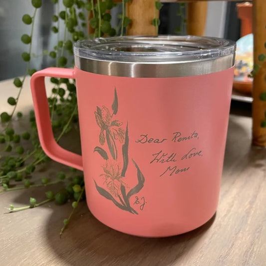 Forever Remembered : Custom Engraved Tumblers and Mugs for Loved One Memorials