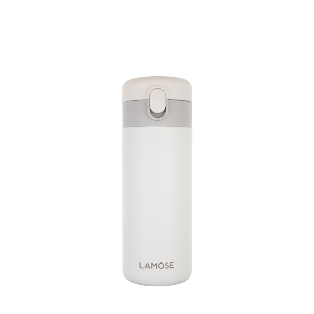 LAMOSE Emerald 12 oz Insulated Travel Tumbler - Perfect for mess-free sipping on the move, with exceptional temperature control.