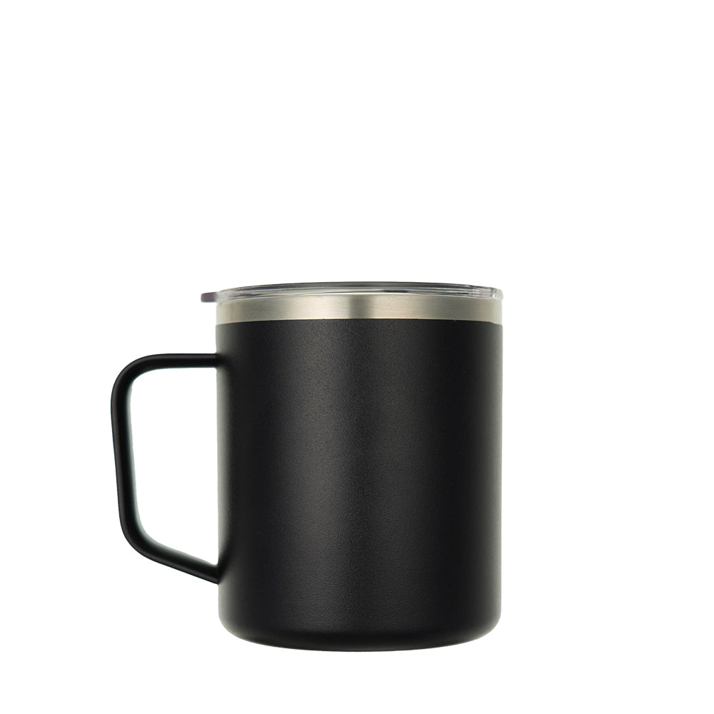 LAMOSE Hudson 12 oz Insulated Mug - Enjoy warm coffee on-the-go with comfortable handling.