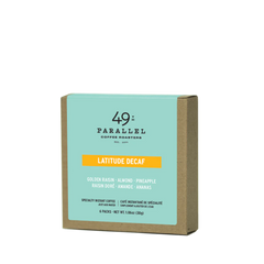 Experience the enticing flavors of 49th Parallel Coffee's Direct Trade Coffee instant packs, adorned with taste notes of almonds, golden raisins, and pineapples. Discover specialty coffee convenience at its finest. 