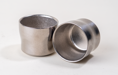 Grassi Mini Titanium Cup - 4 oz lightweight espresso cup made of durable, odor-free titanium, perfect for coffee, whiskey, and outdoor use